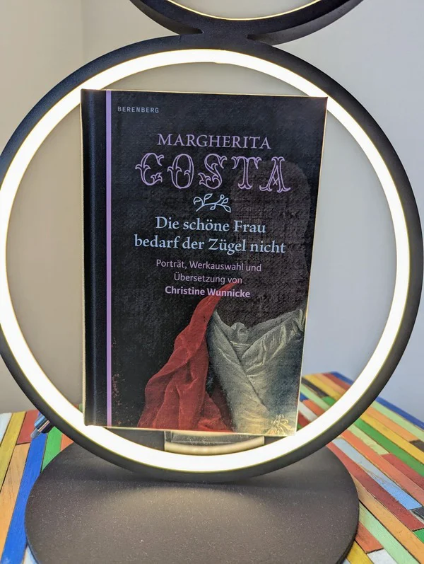 Buch Besprechung Die schöne Frau bedarf der Zügel nicht Margherita Costa
